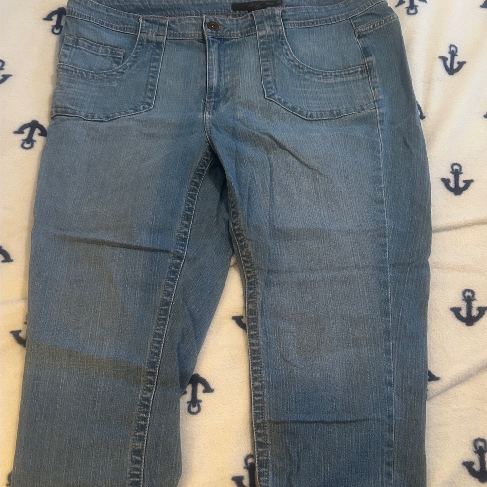Calvin Klein Jeans Women's Straight Leg in Light Blue